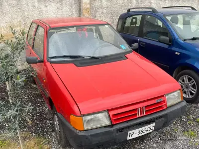Usata Fiat Uno 45 CV (33 kW) 1991 Rosso Utilitaria