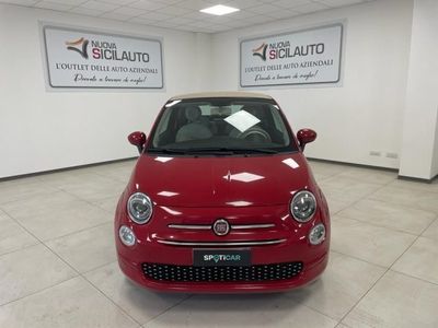 Usata Fiat 500C Lounge 69 CV (50 kW) 2019 Rosso Cabrio