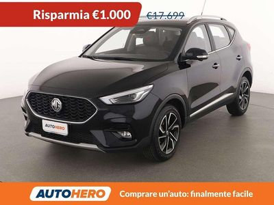 Usata MG ZS Luxury 106 CV (77 kW) 2025 Nero SUV