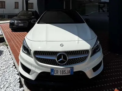 Usata Mercedes CLA220 Premium 170 CV (125 kW) 2013 Bianco Coupé
