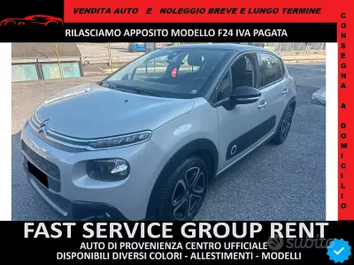 Usata Citroën C3 Shine 75 CV (55 kW) 2018 Grigio Utilitaria