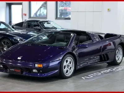 Usata Lamborghini Diablo 530 CV (389 kW) 1998 Blu Cabrio