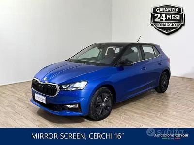 Usata Skoda Fabia Style 95 CV (69 kW) 2023 Blu Utilitaria