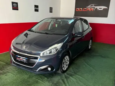 Usata Peugeot 208 Access 82 CV (60 kW) 2017 Grigio Utilitaria