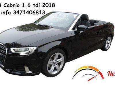 usata Audi A3 Cabriolet 1.6 TDI 116 CV Sport Navi