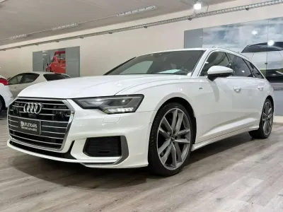 Usata Audi A6 S-Line 286 CV (210 kW) 2020 Bianco Station wagon