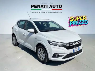 Usata Dacia Sandero Essentiel 91 CV (66 kW) 2023 Bianco Utilitaria