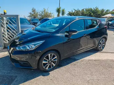Usata Nissan Micra Acenta 90 CV (66 kW) 2018 Nero Utilitaria