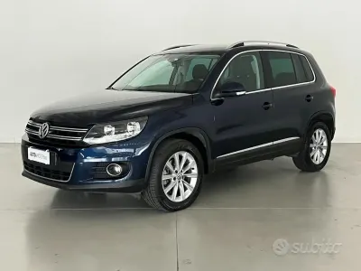 Occasion VW Tiguan Sportline 140 PK (102 kW) 2012 Blauw SUV