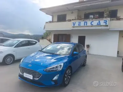 Usata Ford Focus Business Edition 120 CV (88 kW) 2019 Bluazzurro Berlina