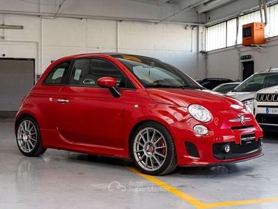 Usata Fiat 500C Abarth 160 CV (117 kW) 2011 Rosso Cabrio