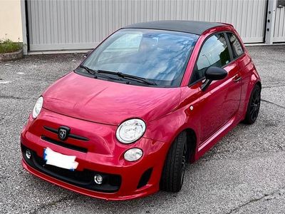 Usata Abarth 500C Custom 140 CV (102 kW) 2016 Rosso Cabrio