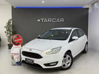 Usata Ford Focus 120 CV (88 kW) 2018 Bianco Berlina