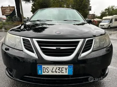 Usata Saab 9-3 Aero 180 CV (132 kW) 2008 Nero Berlina