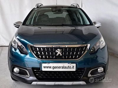 Usata Peugeot 2008 Crossway 120 CV (88 kW) 2016 Azzurro SUV