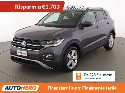 Usata VW T-Cross Advance 110 CV (80 kW) 2021 Grigio SUV