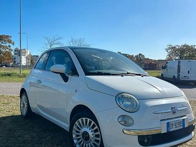 Usata Fiat 500 Lounge 69 CV (50 kW) 2009 Bianco Berlina
