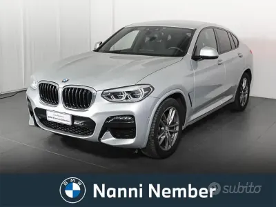 Usata BMW X4 M Sport 265 CV (194 kW) 2020 Glaciersilver metallizzato SUV