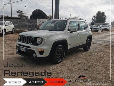 Usata Jeep Renegade Longitude 130 CV (95 kW) 2020 Bianco SUV