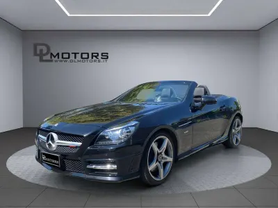 Usata Mercedes SLK250 AMG Edition 1 204 CV (150 kW) 2011 Nero Cabrio