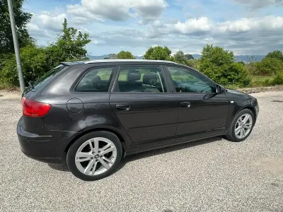 Usata Audi A3 2008 Nero Utilitaria