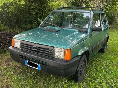 Usata Fiat Panda Young 39 CV (28 kW) 1999 Verde Berlina