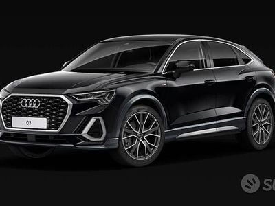 Usata Audi Q3 Sportback S-Line 150 CV (110 kW) 2021 Nero SUV