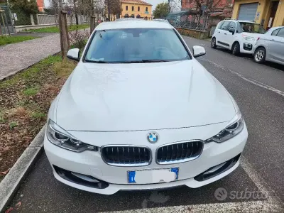 Usata BMW 316 Sport Line 116 CV (85 kW) 2015 Bianco Station wagon