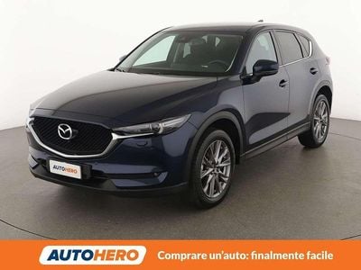 Usata Mazda CX-5 Exclusive-Line 165 CV (121 kW) 2019 Blu/azzurro SUV