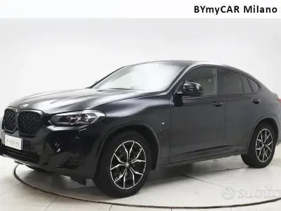 Usata BMW X4 M Sport 286 CV (210 kW) 2024 Nero SUV