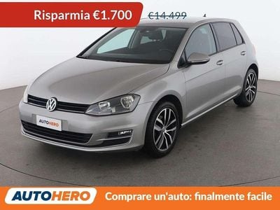 Usata VW Golf VII Comfortline 110 CV (80 kW) 2017 Grigio Berlina