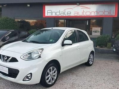 Usata Nissan Micra Acenta 80 CV (58 kW) 2015 Bianco Berlina
