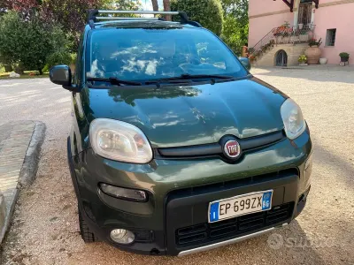 Usata Fiat Panda 4x4 75 CV (55 kW) 2013 Verde Utilitaria