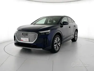Usata Audi Q4 Sportback e-tron Advanced 69 kW (95 CV) 2023 Blu SUV