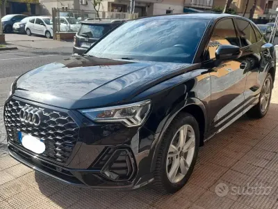 Usata Audi Q3 Sportback S-Line 150 CV (110 kW) 2021 Nero SUV