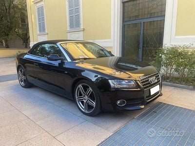 Usata Audi A5 Cabriolet S-Line 169 CV (124 kW) 2011 Nero Cabrio