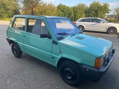 Usata Fiat Panda Young 54 CV (39 kW) 2002 Verde Berlina