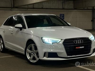 Usata Audi A3 2018 Bianco Berlina