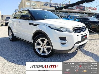 Usata Land Rover Range Rover evoque Dynamic 190 CV (139 kW) 2012 Bianco SUV