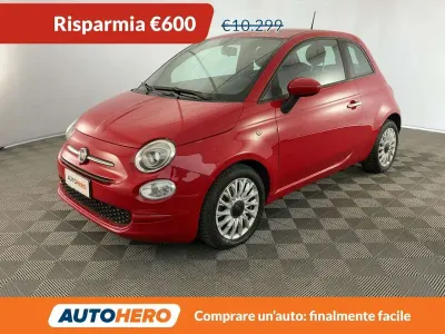 Usata Fiat 500 Lounge 71 CV (52 kW) 2021 Rosso Berlina