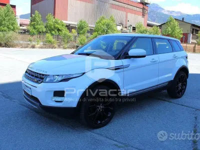 Usata Land Rover Range Rover evoque Pure 150 CV (110 kW) 2013 Bianco SUV