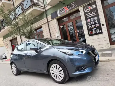 Gebraucht Nissan Micra Acenta 92 PS (67 kW) 2023 Blau Kleinwagen