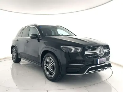 Usata Mercedes GLE450 AMG Premium 367 CV (269 kW) 2021 Verde metallizzato SUV