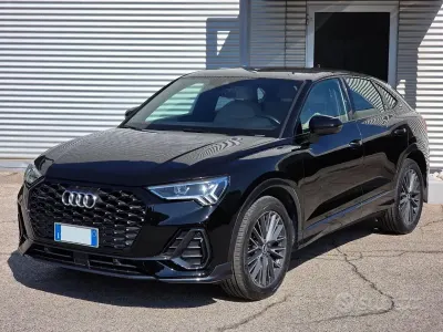 Usata Audi Q3 Sportback S-Line 150 CV (110 kW) 2021 Nero SUV