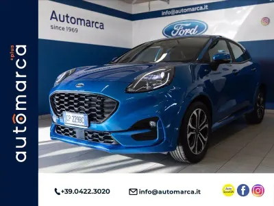 Usata Ford Puma ST-Line 125 CV (91 kW) 2023 Blu metallizzato SUV
