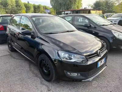 Usata VW Polo Comfortline 75 CV (55 kW) 2009 Nero Utilitaria
