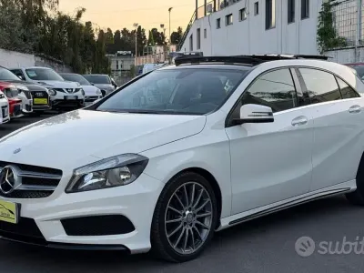 Usata Mercedes 180 Premium 109 CV (80 kW) 2015 Bianco Berlina