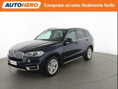 Usata BMW X5 218 CV (160 kW) 2015 Blu/azzurro SUV