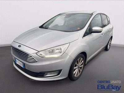 Begagnad Ford C-MAX Titanium 120 HK (88 kW) 2019 Grå Minibuss