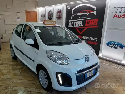 Usata Citroën C1 68 CV (50 kW) 2013 Bianco Utilitaria